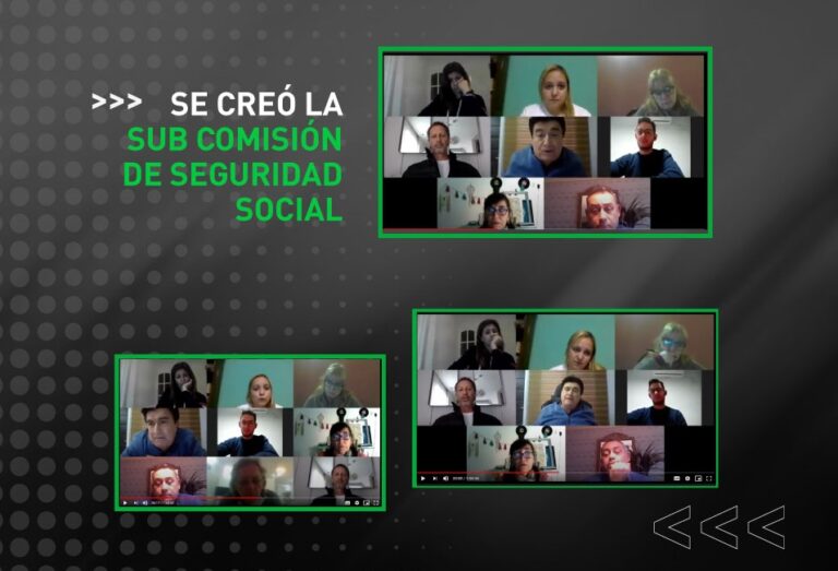 Se creó la Sub Comisión de Seguridad Social