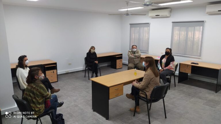 Reunión con la ministro de Salud provincial