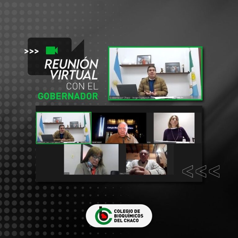 REUNIÓN VIRTUAL CON EL GOBERNADOR