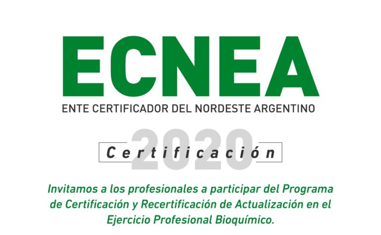 Certificación ECNEA 2020