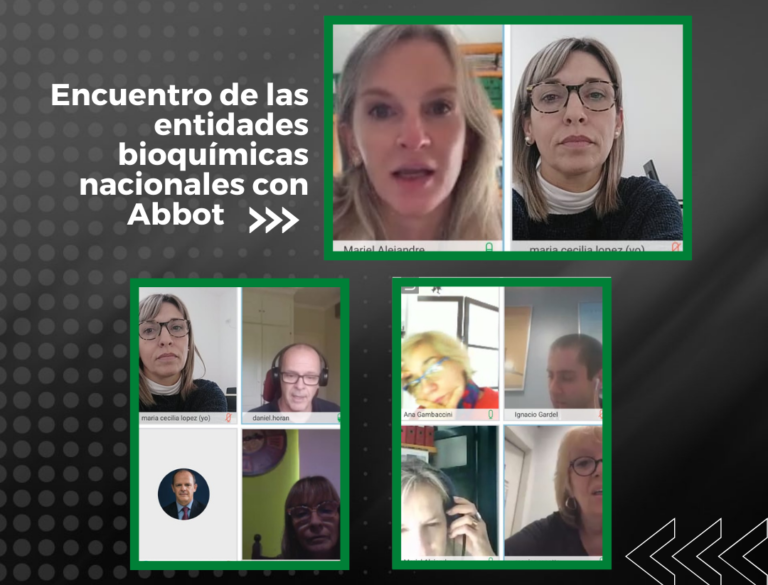 Encuentro de las entidades bioquímicas nacionales con Abbot