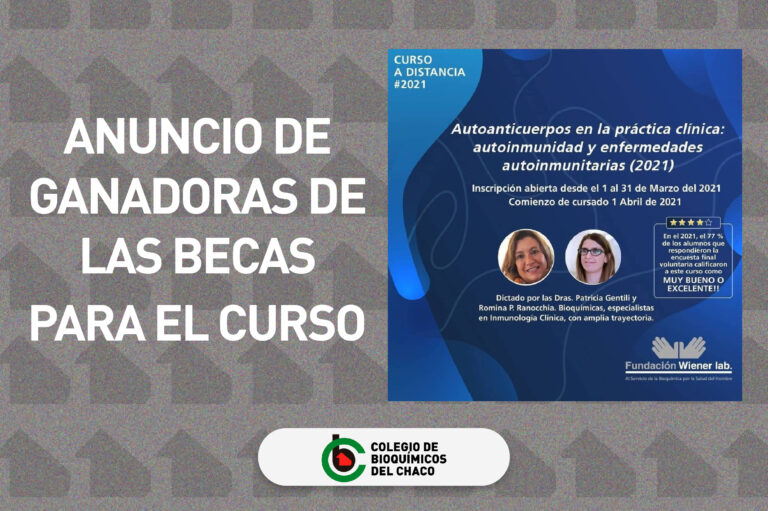 Anuncio de ganadoras de las becas para el curso de la Fundación Wiener lab