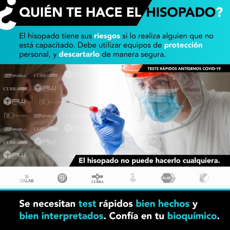 Test Rápido COVID-19: ¿Quién te hace el hisopado?