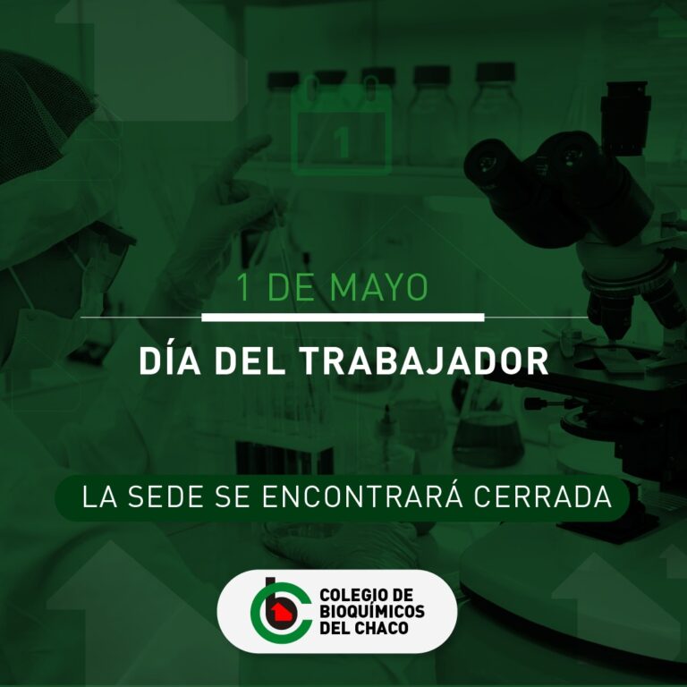 Sábado 1ro de mayo: Sede cerrada