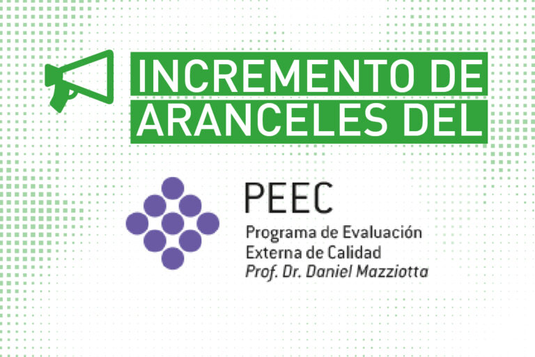 El PEEC tiene nuevos aranceles vigentes a partir del 2022