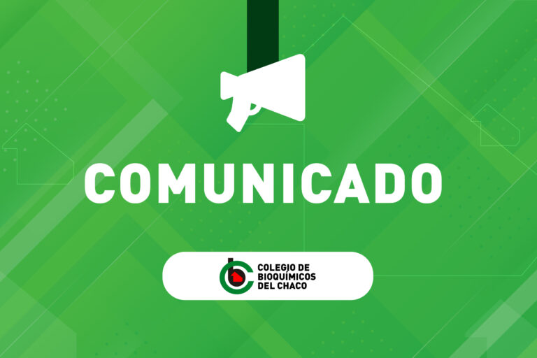 Comunicado del Colegio respecto a la Asociación de Laboratorios Privados del Chaco