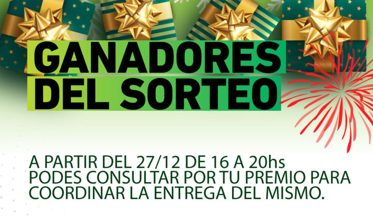 ¡Felicitaciones ganadores!