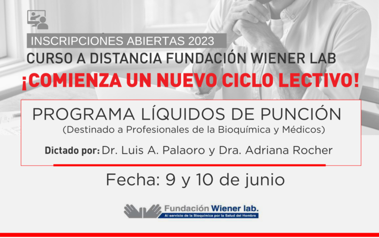 Inscripciones al ciclo lectivo 2023 de la Fundación Wiener lab