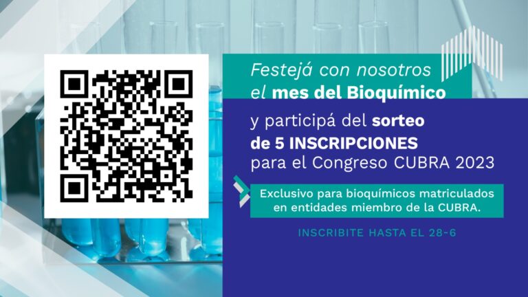 SORTEO CUBRA: Mes del bioquímico