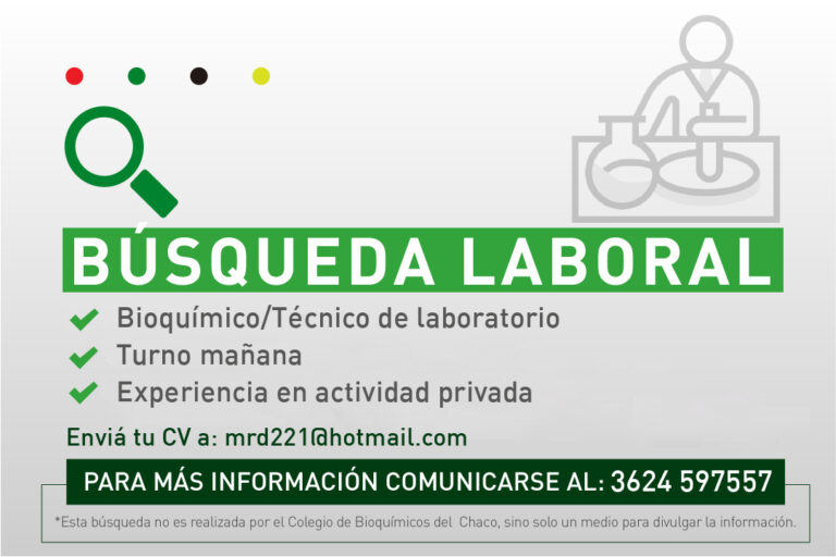 Nueva búsqueda laboral