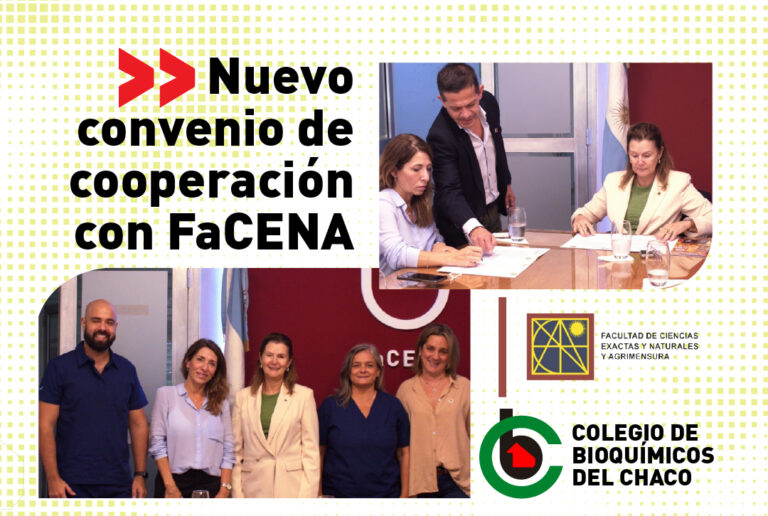 Convenio de cooperación con FaCENA