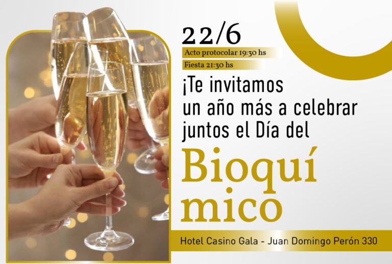 ¡Fiesta del día del bioquímico!