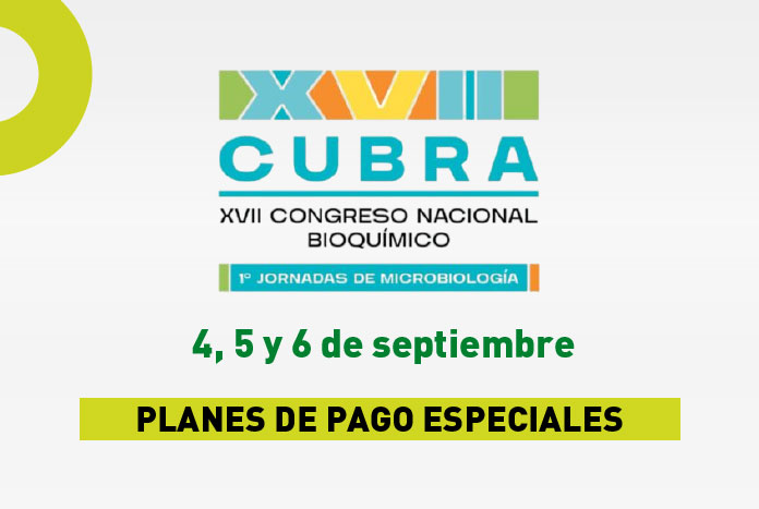 XVII Congreso Nacional Bioquímico – CUBRA 2025